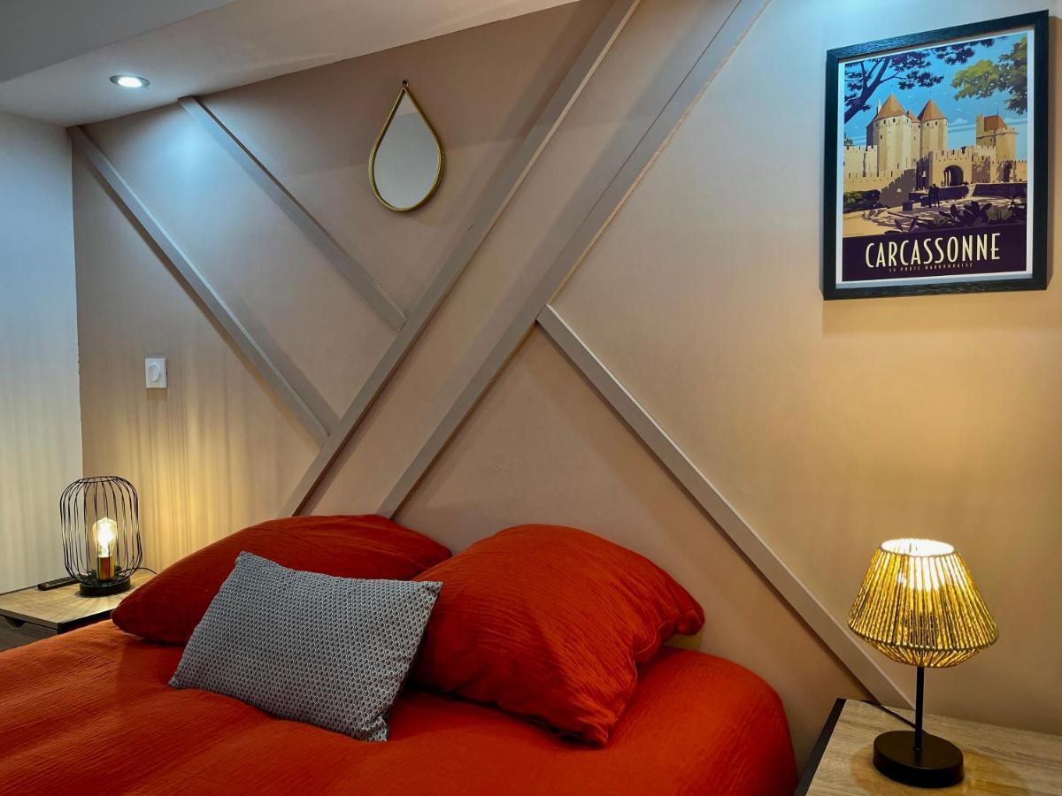 Rooftop N°38 - Rooms Et Studios - Vue Cite Medievale Carcassonne Exterior foto